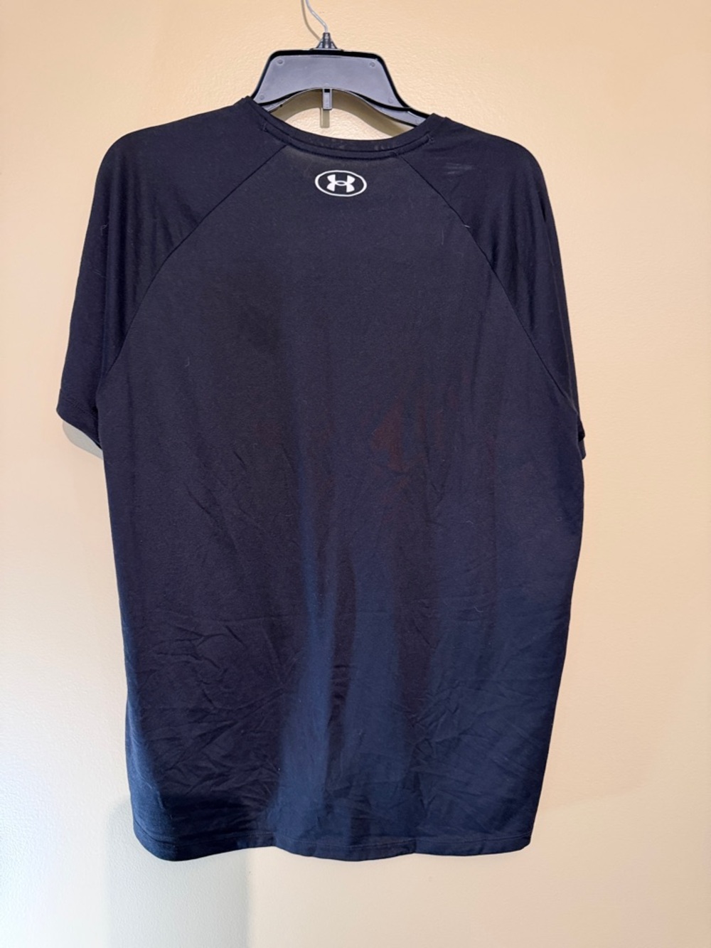 Under Armour Black Short-Sleeve Logo Performance Tee - Picture 2 of 2